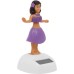 Voila Solar Powered Dancing Hula Girl Swinging Bobble Doll Gift Car Home_Assorted Color